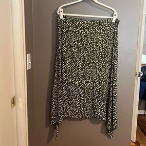 Handkerchief Midi Skirt